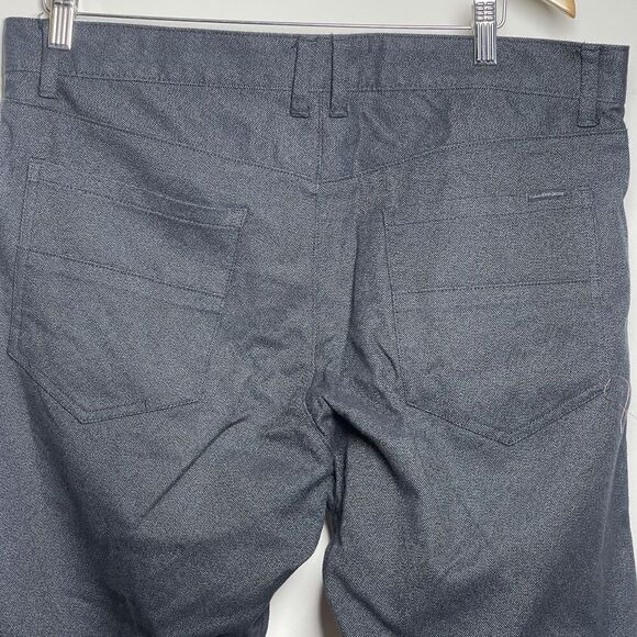 Calvin Klein Jeans Men's Straight Leg Dark Gray Denim Pants Size 36x34 Classic F - Picture 6 of 15